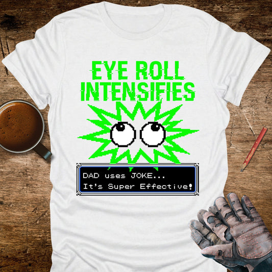 Retro Pixel Gamer Dad Joke T-Shirt