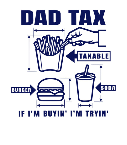 Dad Tax BlueprintT-Shirt