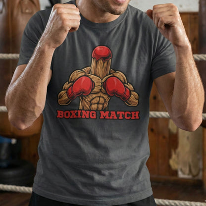 Boxing Match Fitness T-Shirt