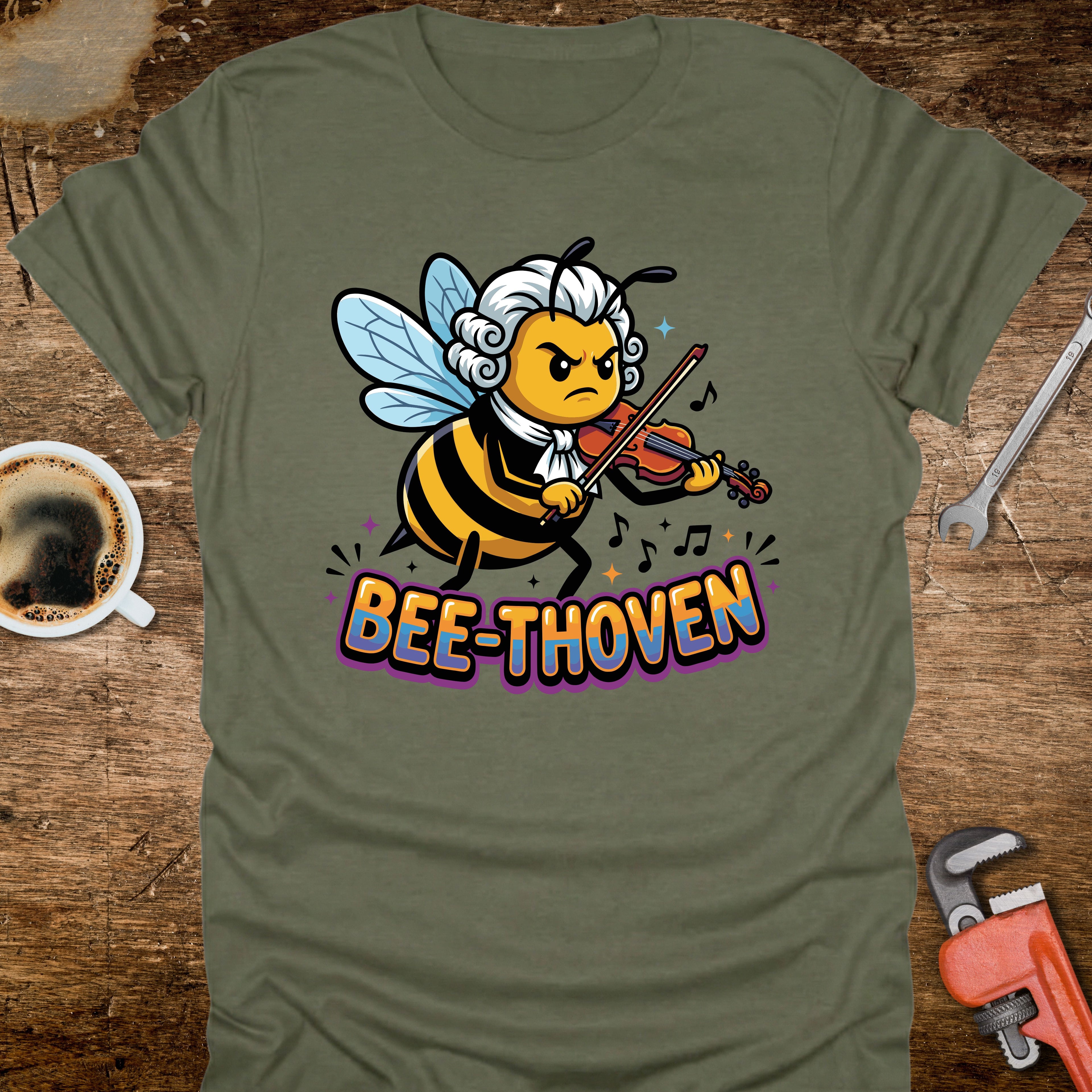 Bee-thoven T-Shirt - size and fit reference