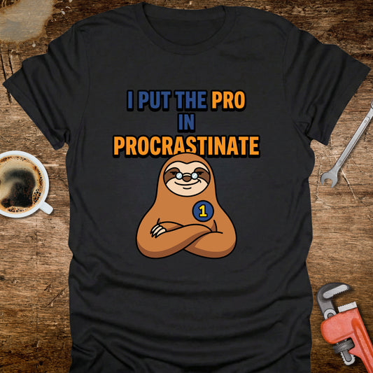 Procrastination Sloth T-Shirt