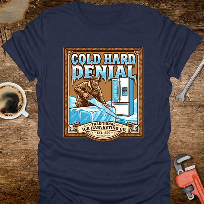 Cold Hard Denial Ice Harvesting T-Shirt