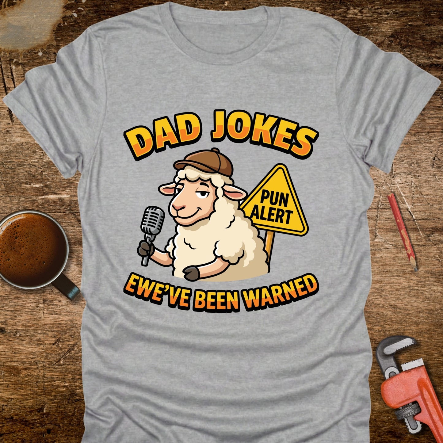 Dad Jokes Ewe've Been Warned T-Shirt