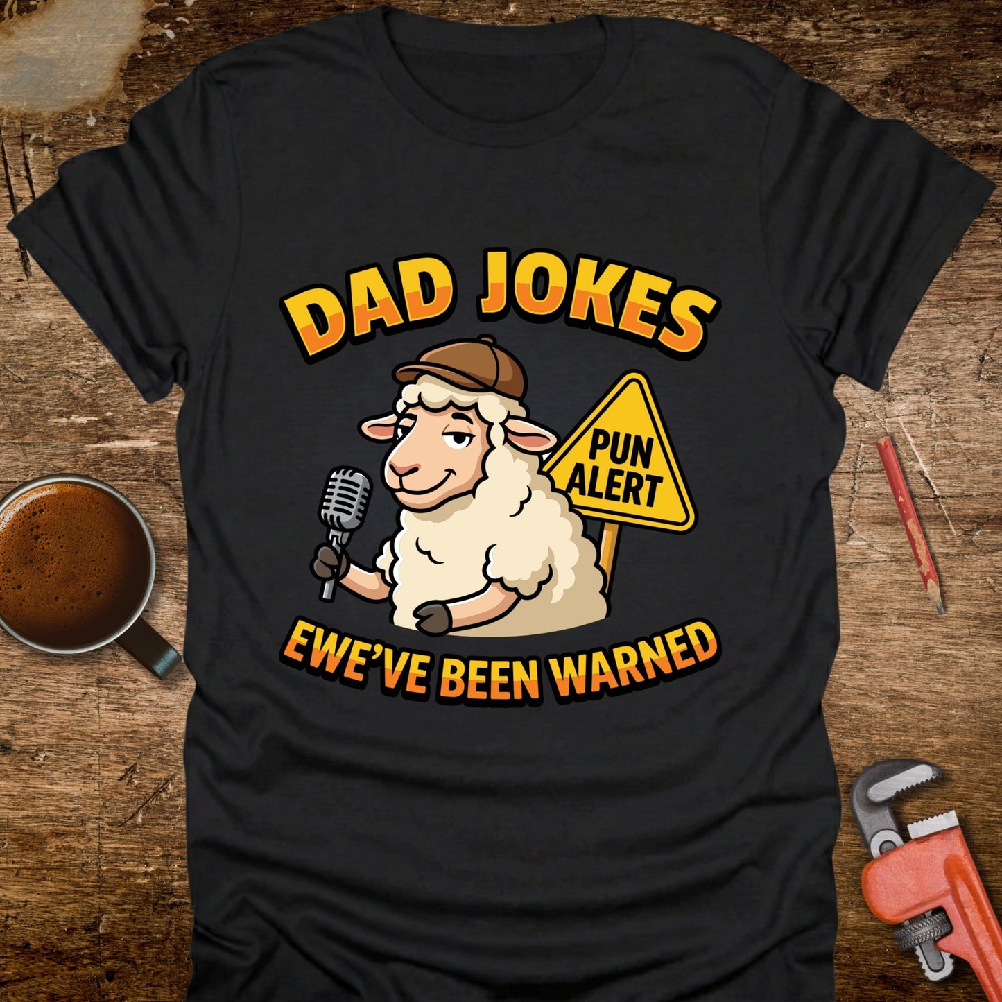 Dad Jokes Ewe've Been Warned T-Shirt