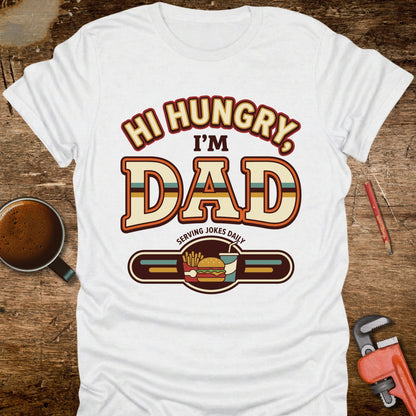 Hi Hungry I’m Dad 70s T‑Shirt