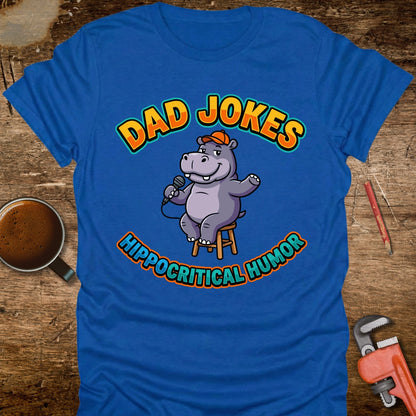 Dad Jokes Hippocritical Humor T-Shirt