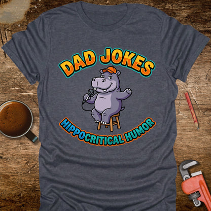 Dad Jokes Hippocritical Humor T-Shirt