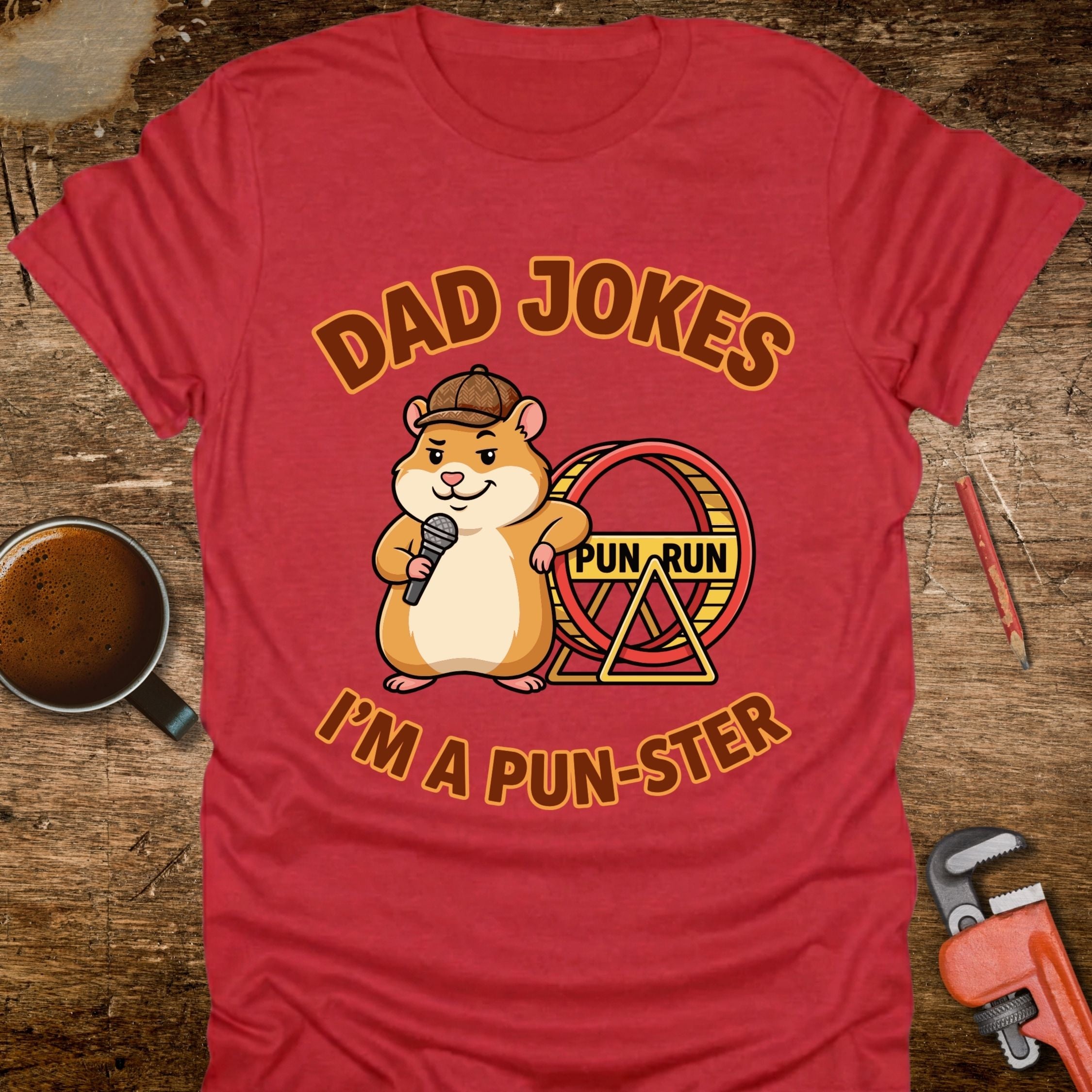 Dad Joke Punster T-Shirt - product mockup view 12