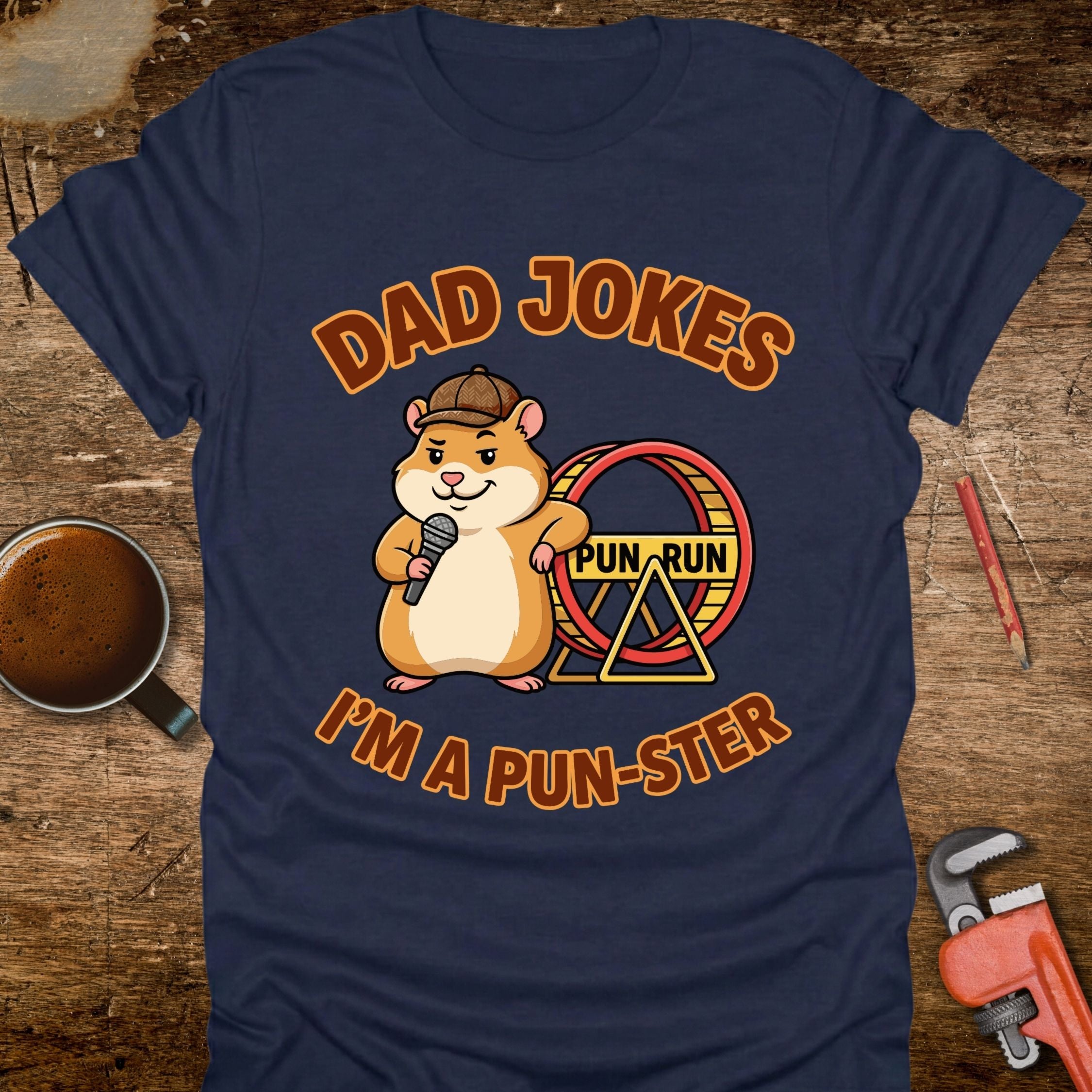 Dad Joke Punster T-Shirt - product mockup view 10