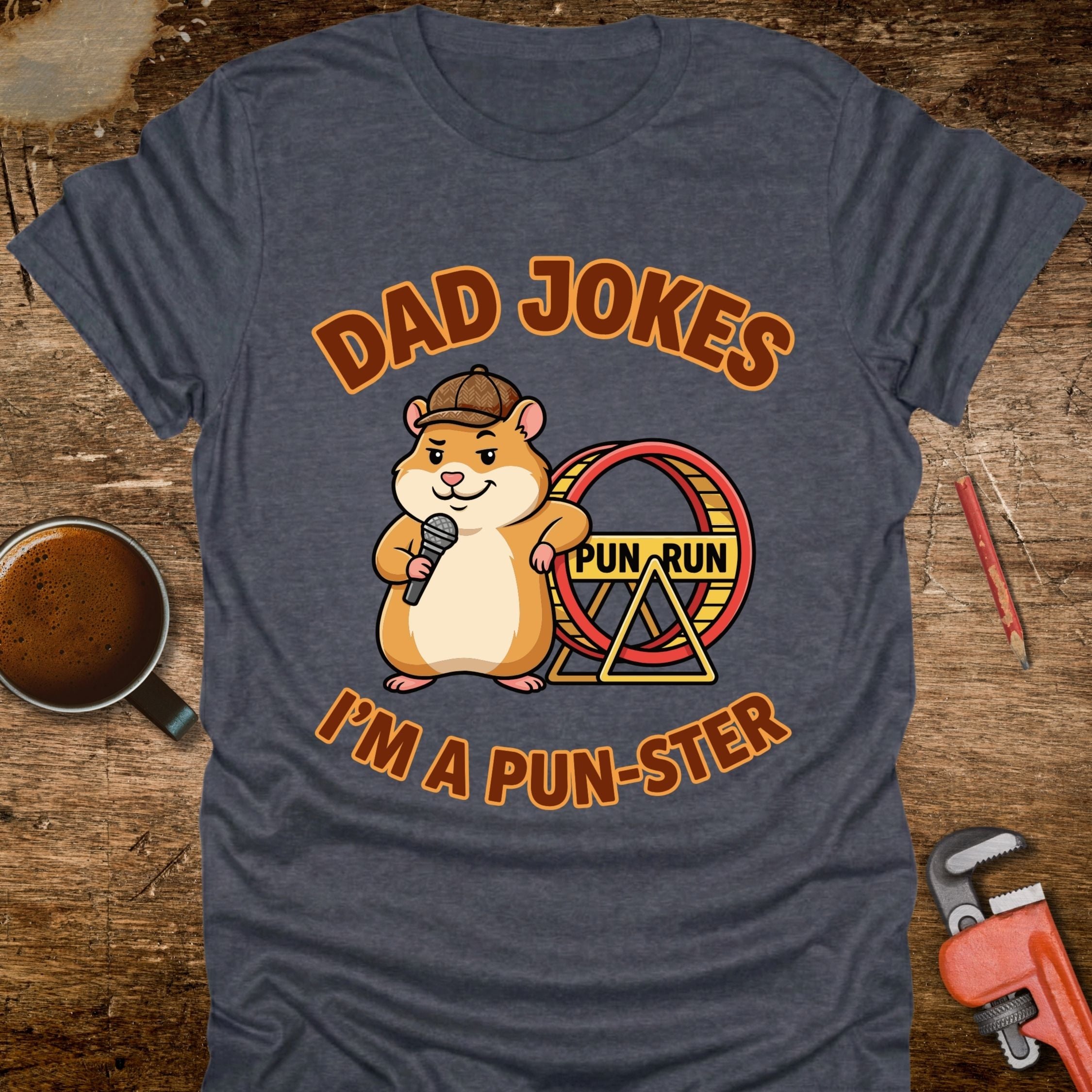 Dad Joke Punster T-Shirt - product mockup view 11