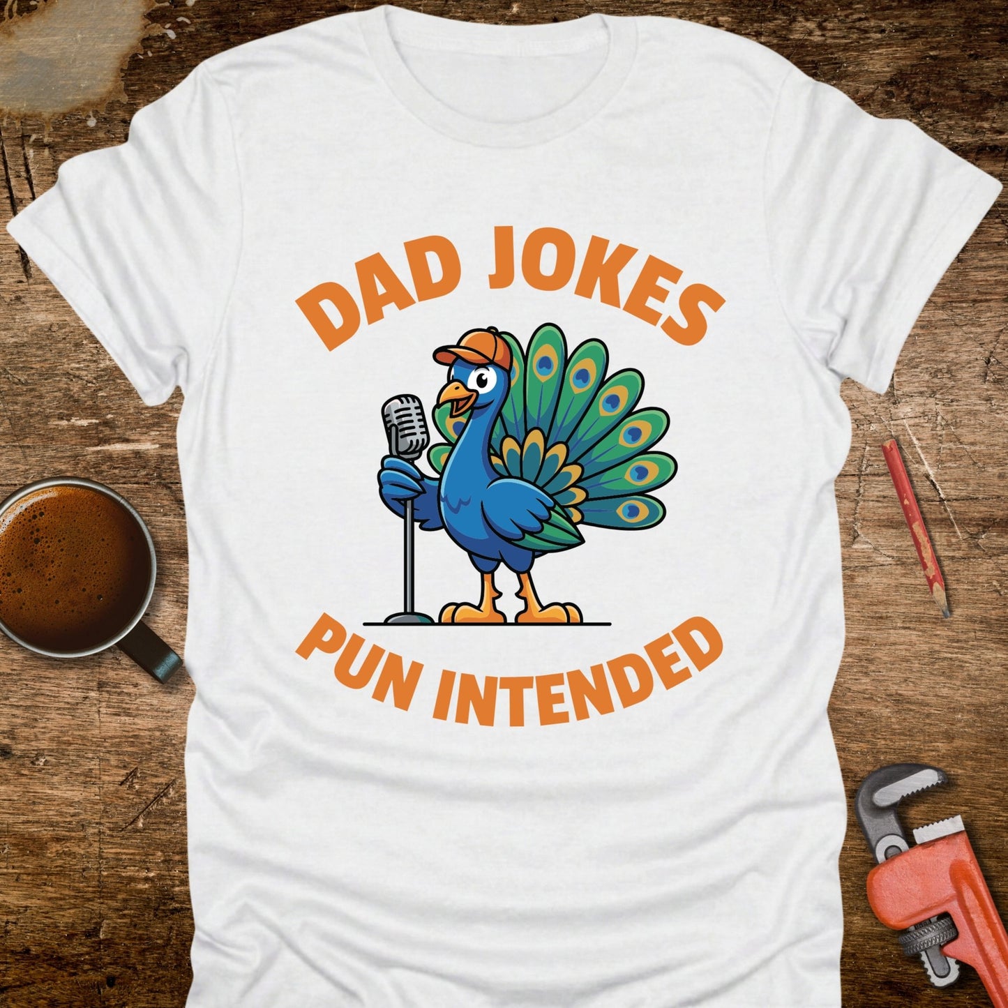 Dad Jokes Pun Intended T-Shirt
