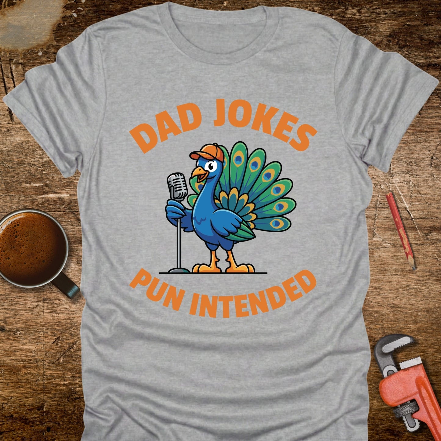 Dad Jokes Pun Intended T-Shirt