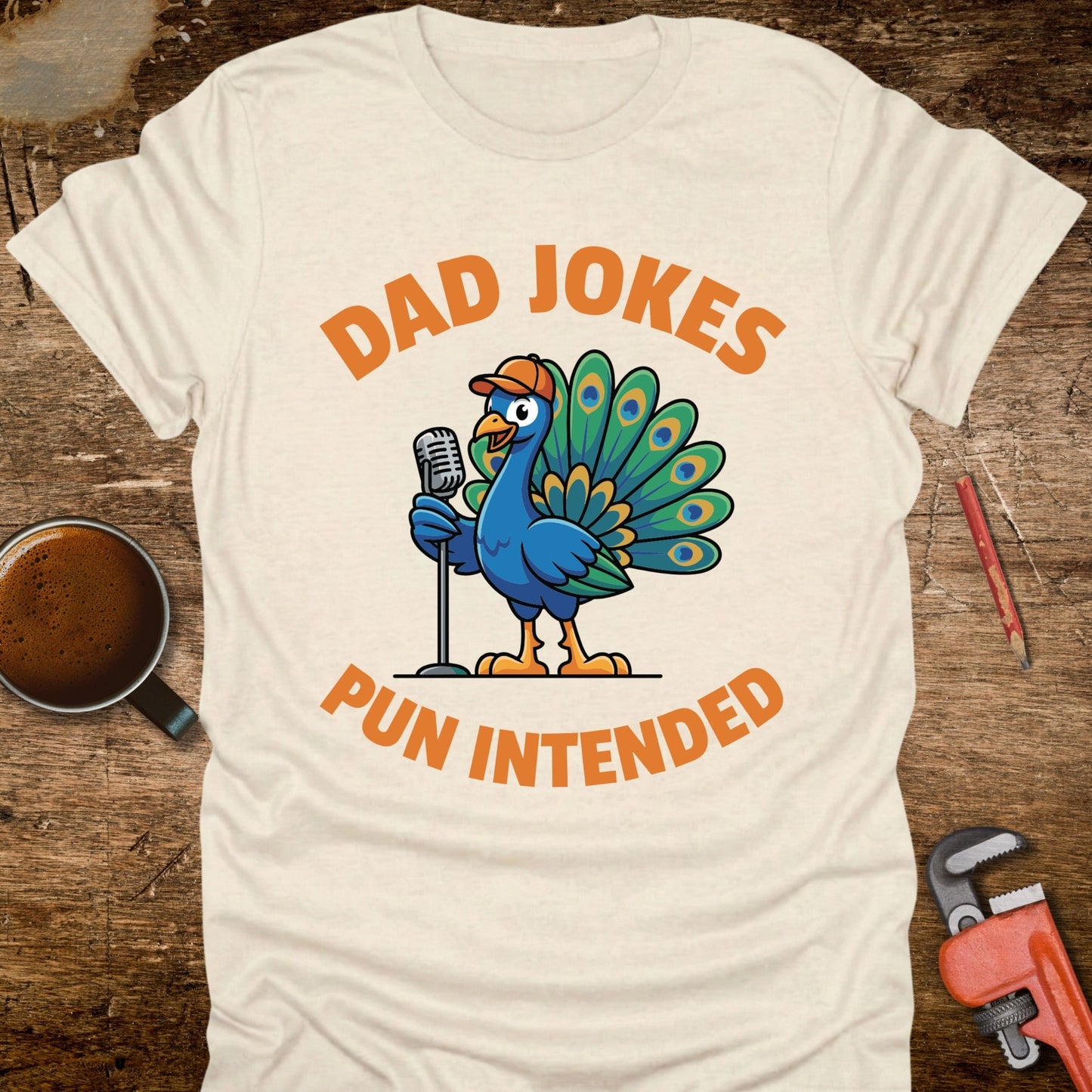 Dad Jokes Pun Intended T-Shirt