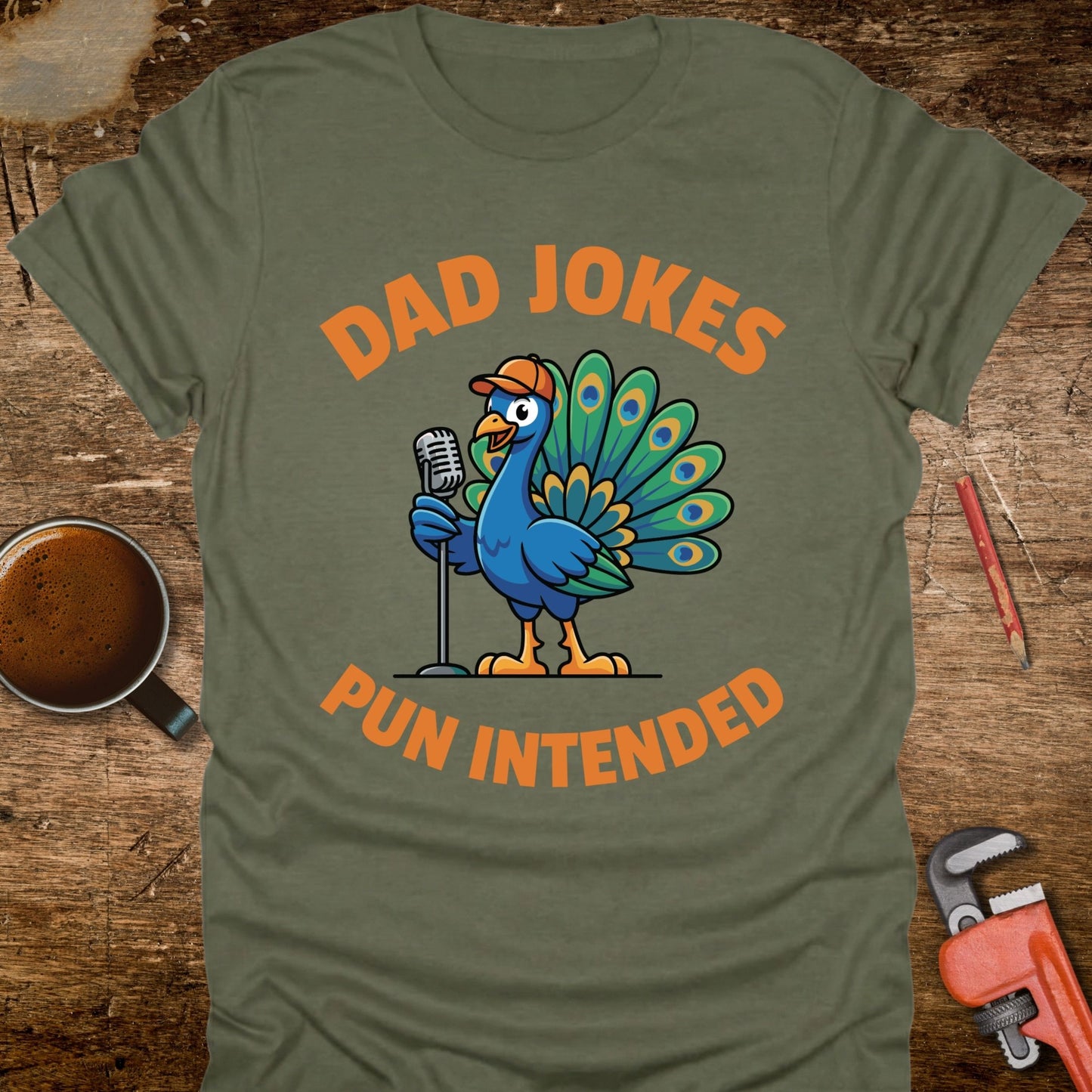 Dad Jokes Pun Intended T-Shirt