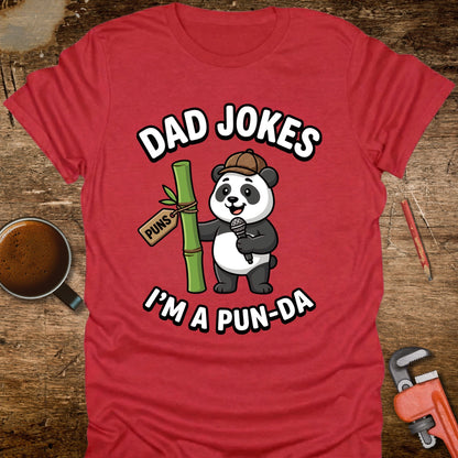 Dad Jokes Pun-da T-Shirt