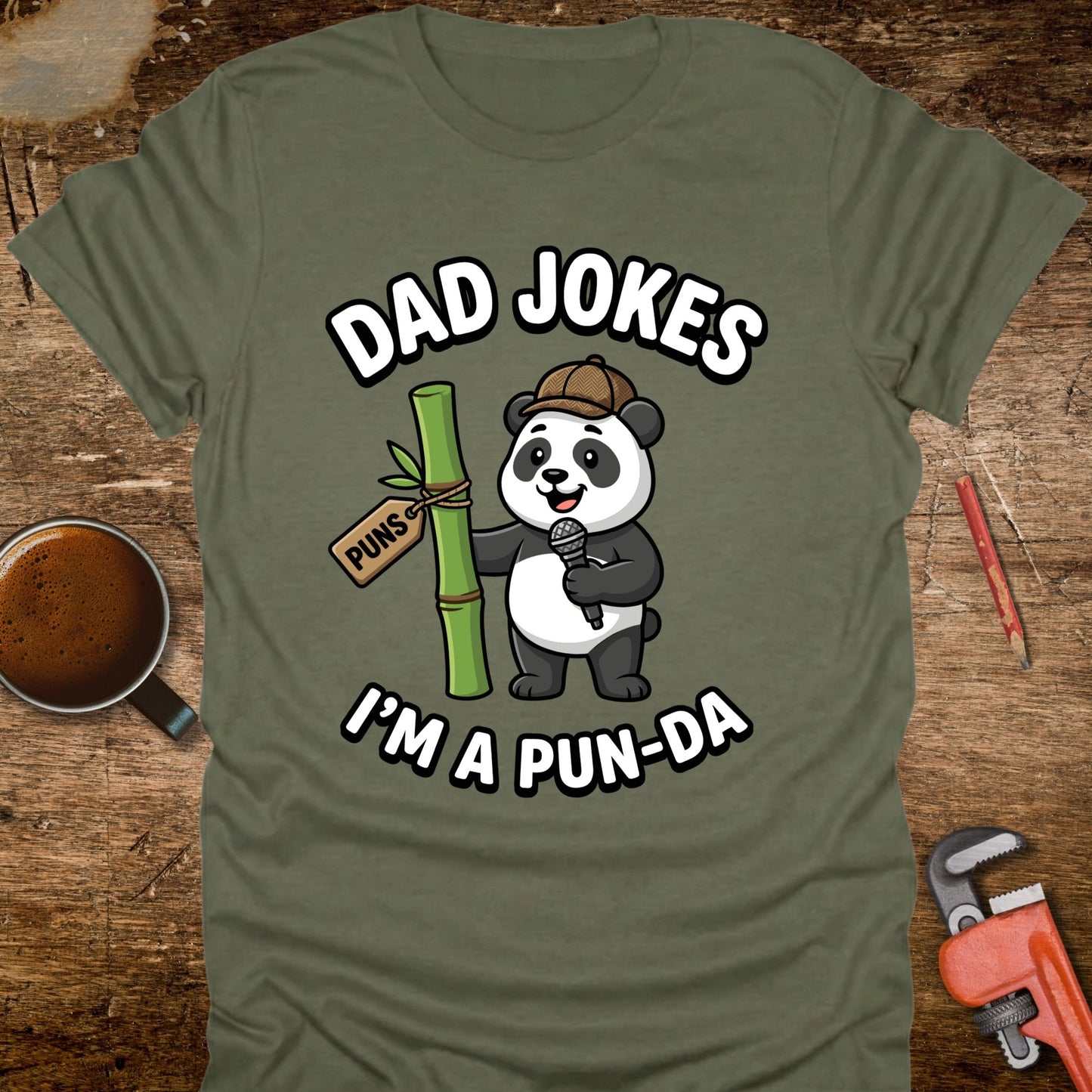 Dad Jokes Pun-da T-Shirt