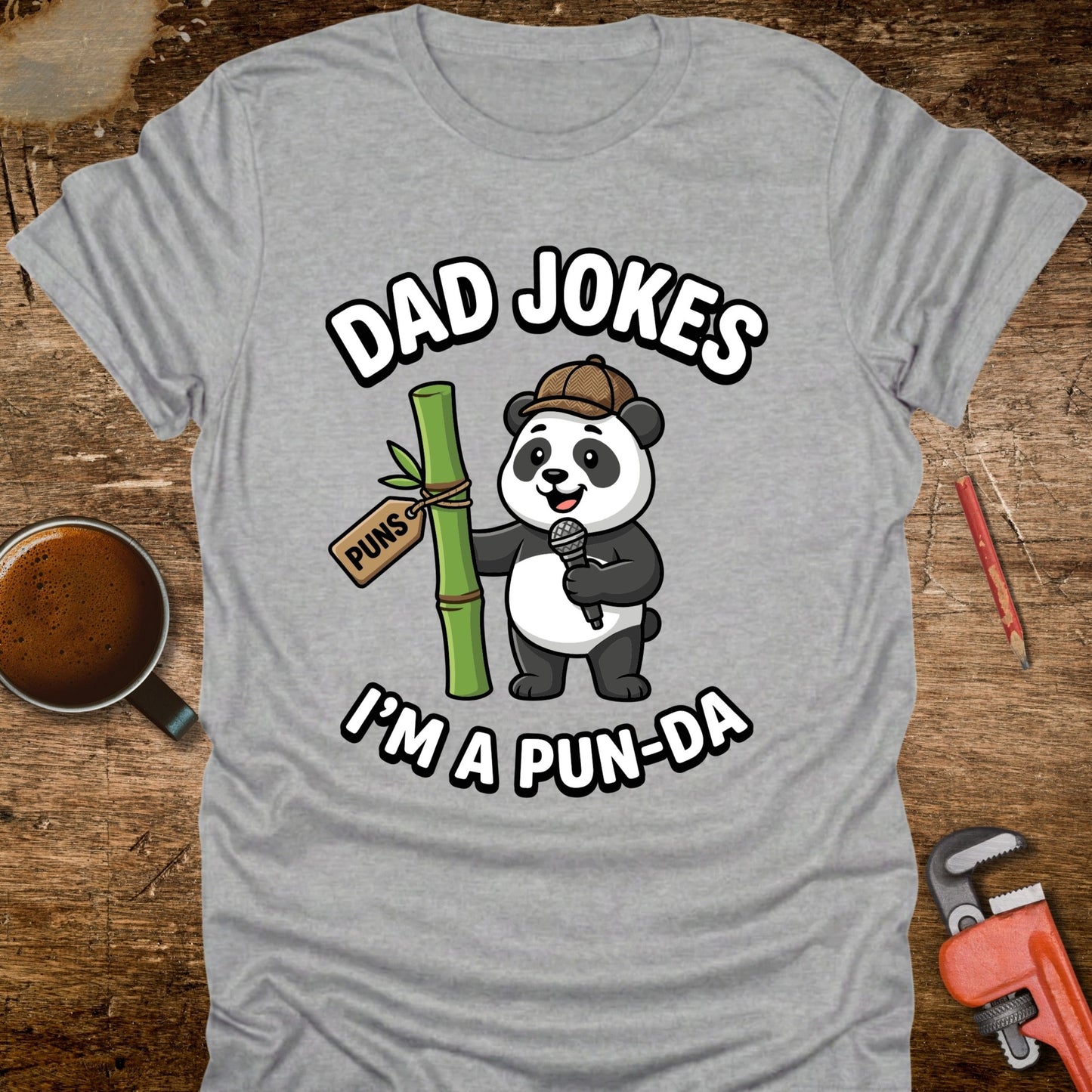 Dad Jokes Pun-da T-Shirt