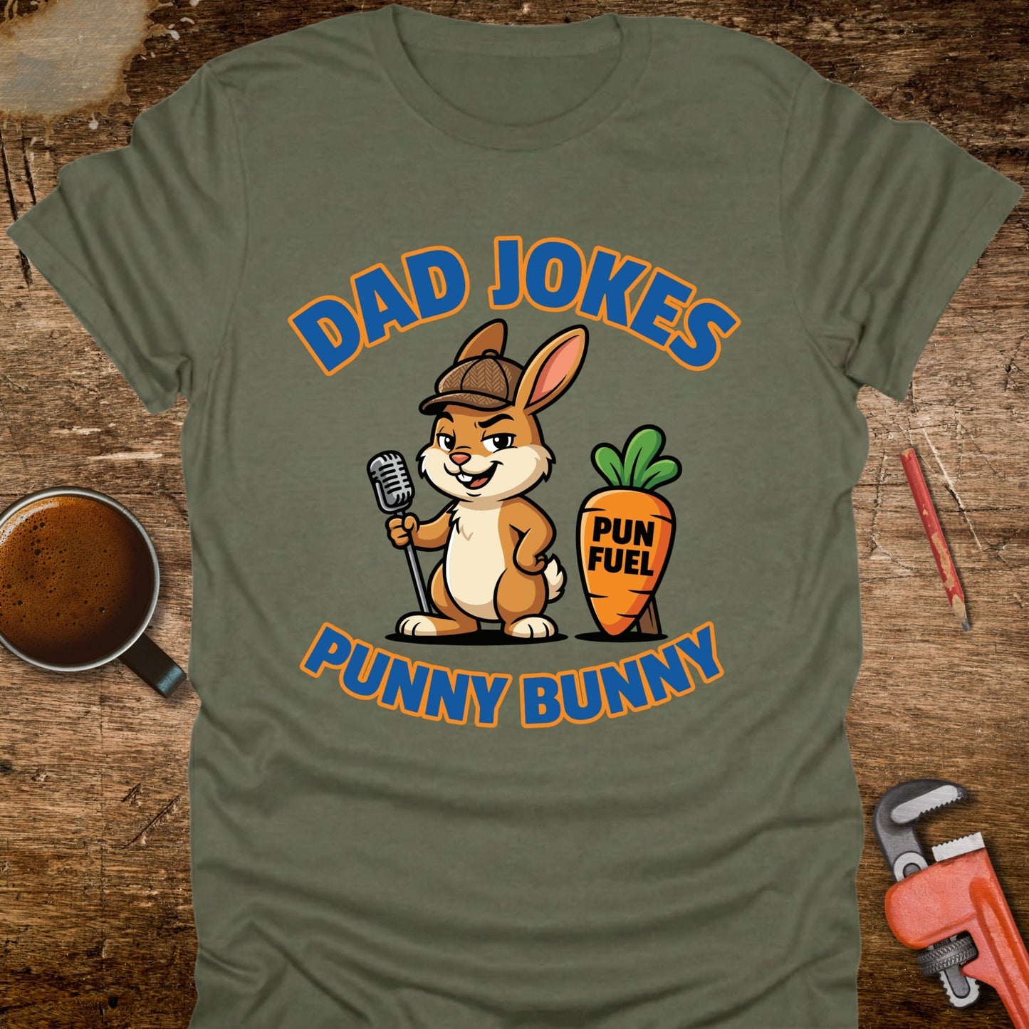 Dad Jokes Punny Bunny T-Shirt