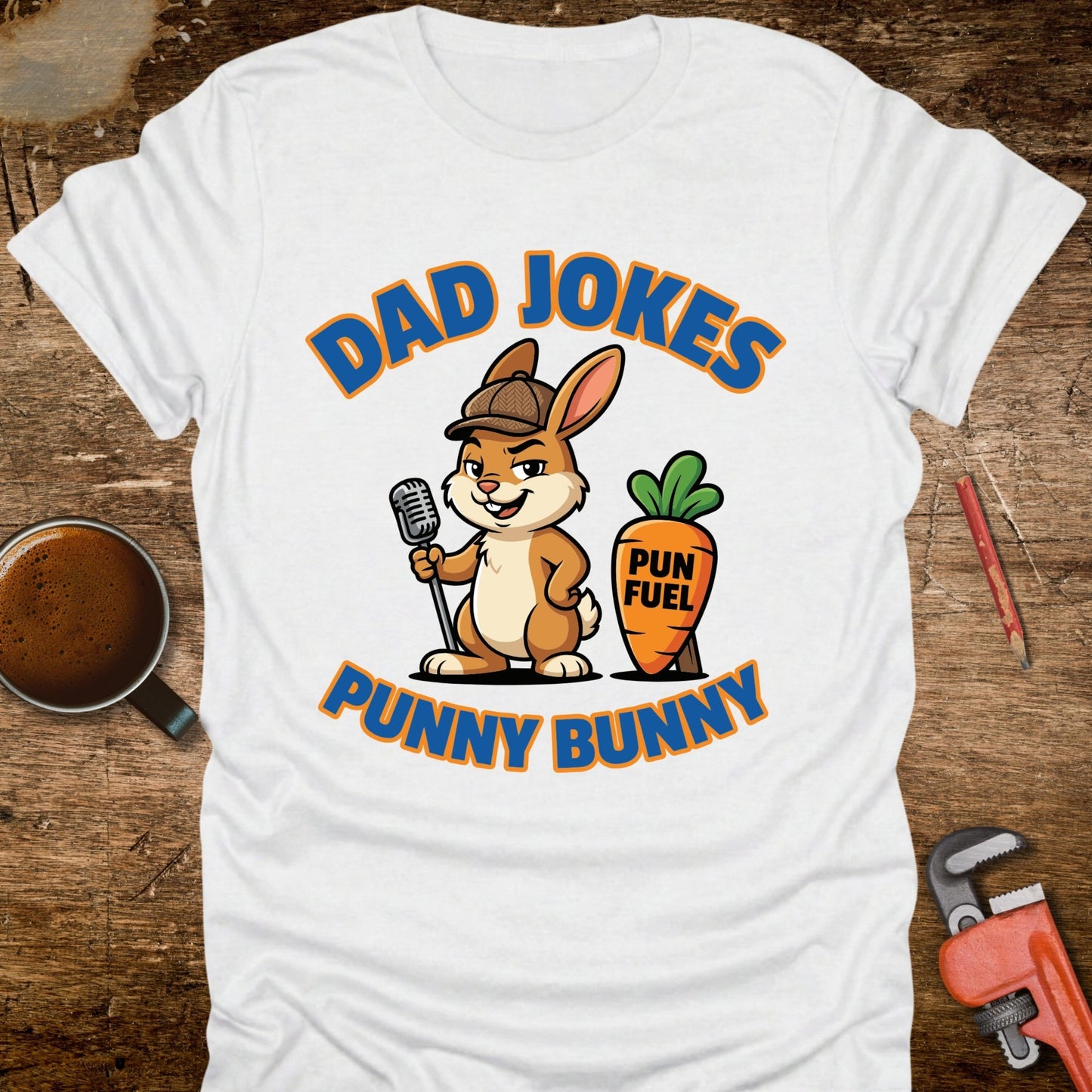 Dad Jokes Punny Bunny T-Shirt