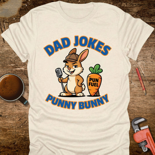Dad Jokes Punny Bunny T-Shirt