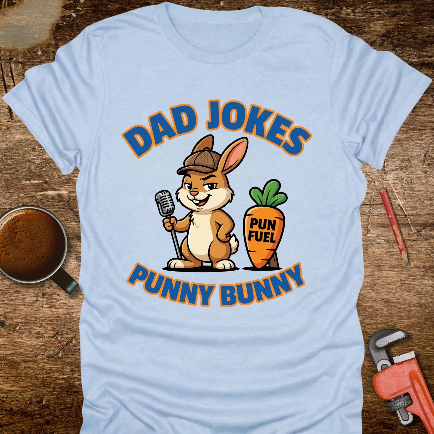 Dad Jokes Punny Bunny T-Shirt