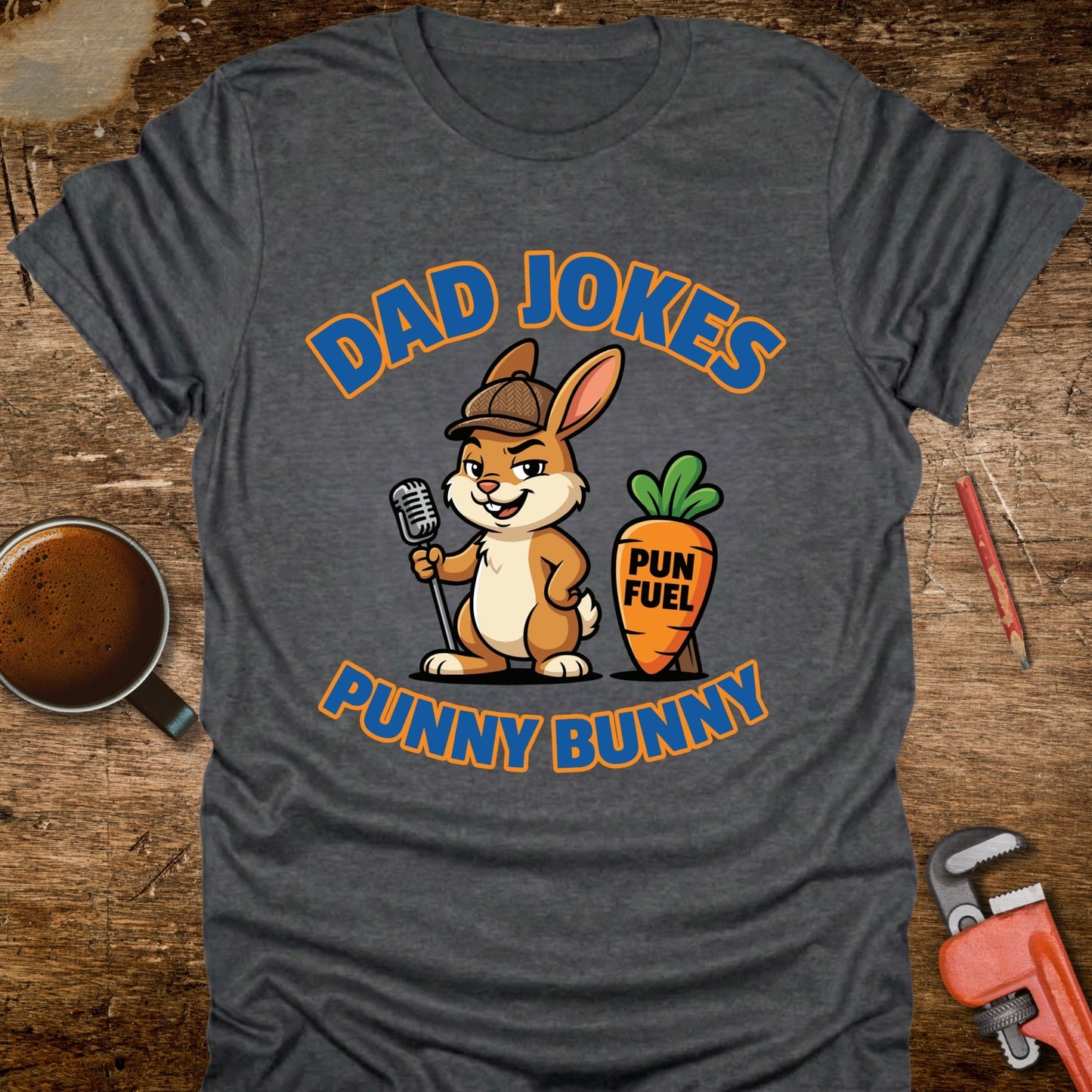Dad Jokes Punny Bunny T-Shirt