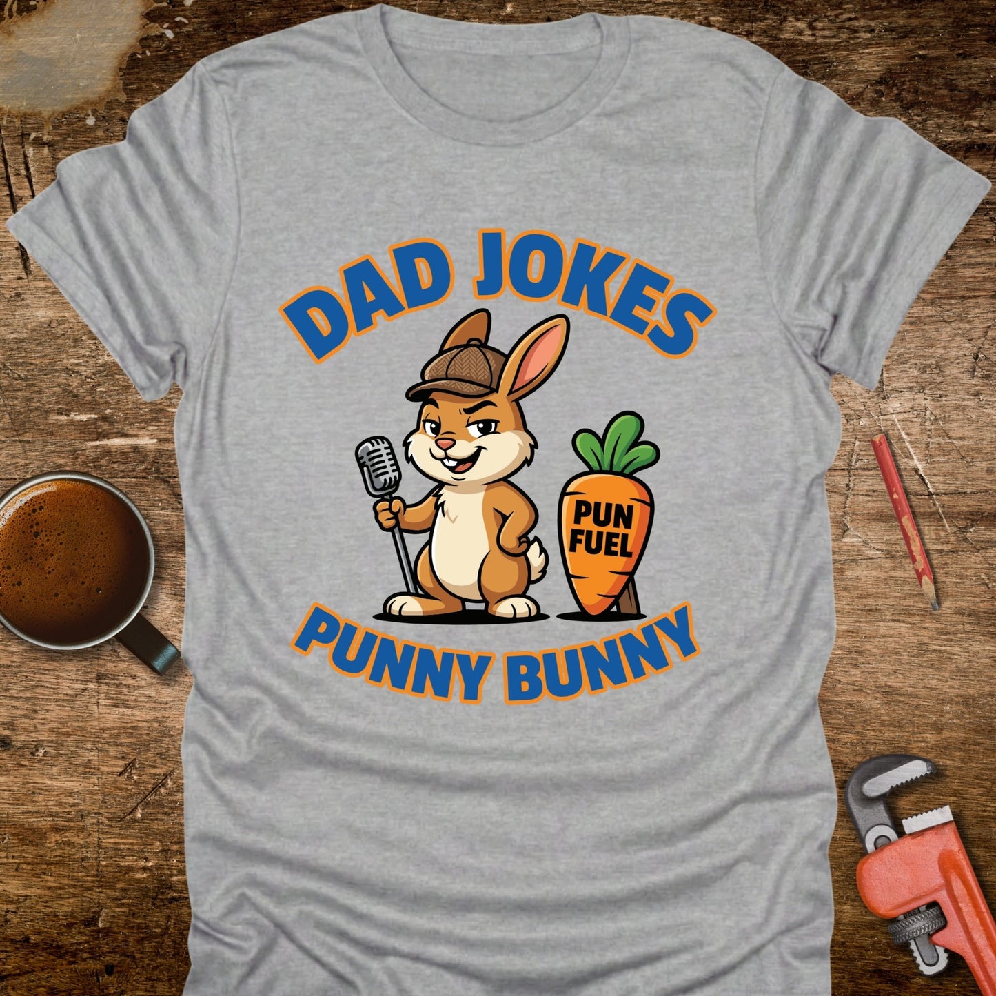 Dad Jokes Punny Bunny T-Shirt