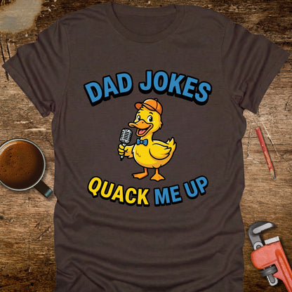 Dad Jokes Quack Me Up T-Shirt