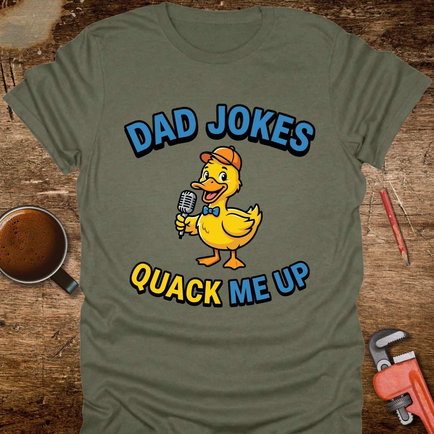 Dad Jokes Quack Me Up T-Shirt