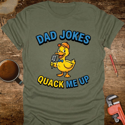 Dad Jokes Quack Me Up T-Shirt