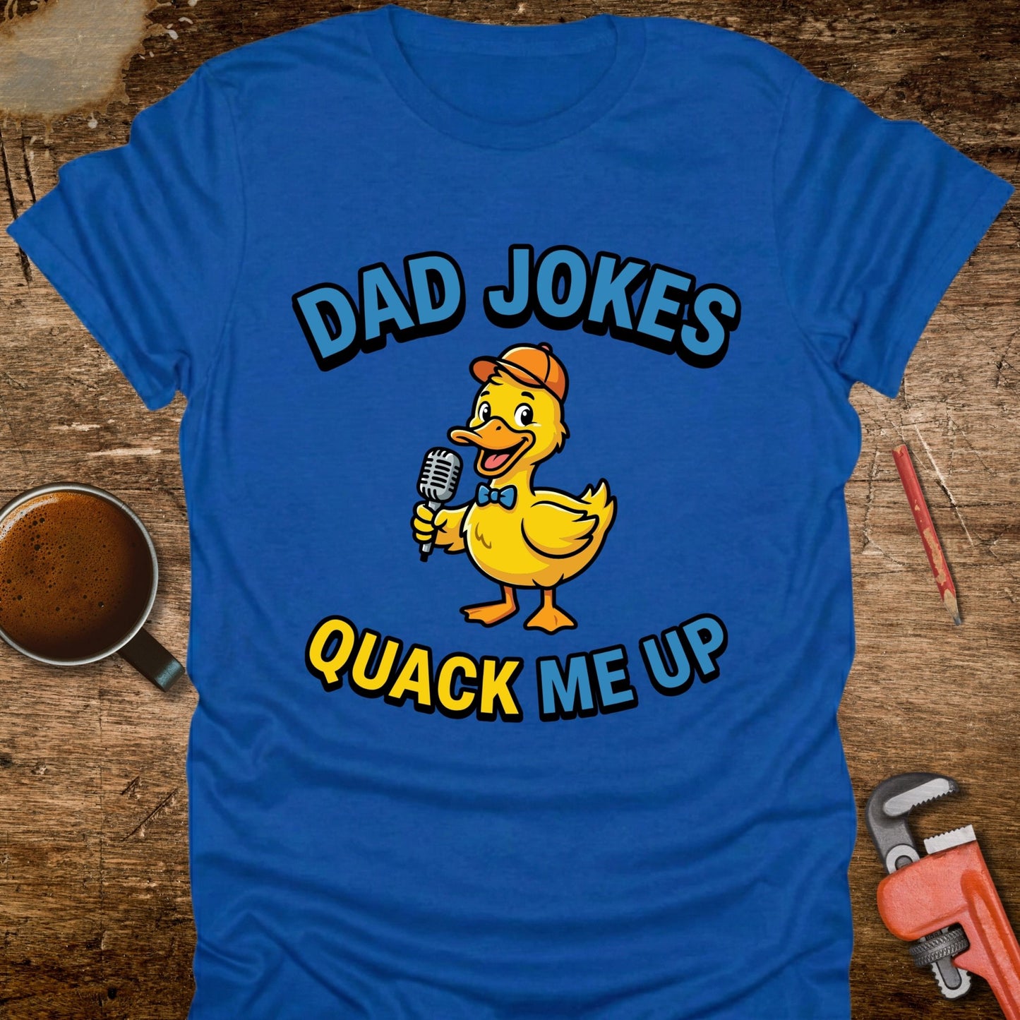Dad Jokes Quack Me Up T-Shirt