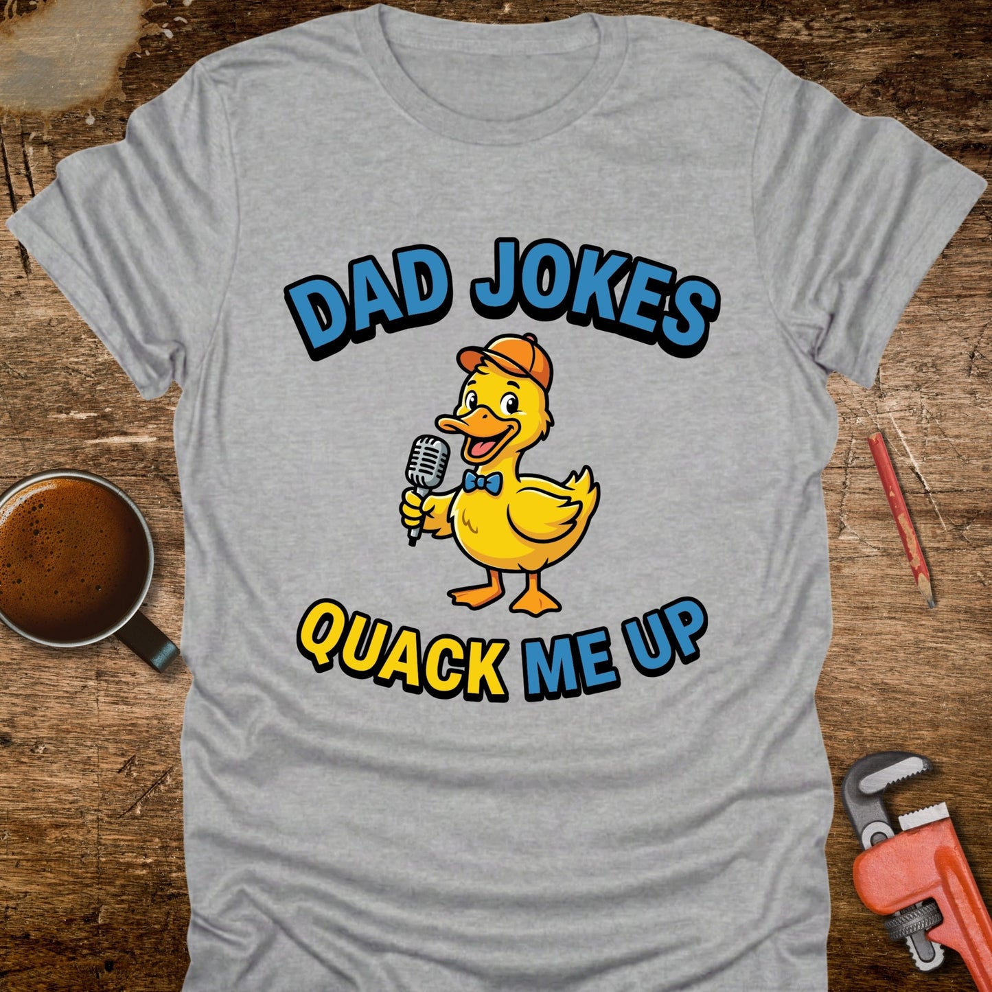 Dad Jokes Quack Me Up T-Shirt