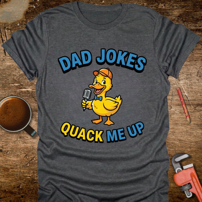 Dad Jokes Quack Me Up T-Shirt