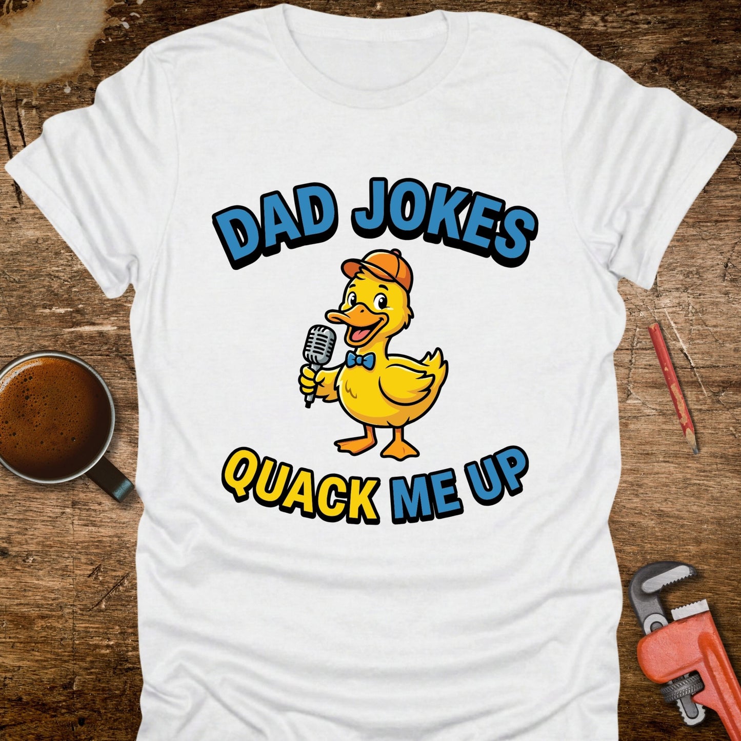 Dad Jokes Quack Me Up T-Shirt