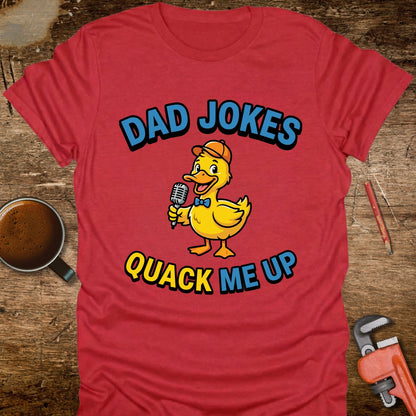 Dad Jokes Quack Me Up T-Shirt