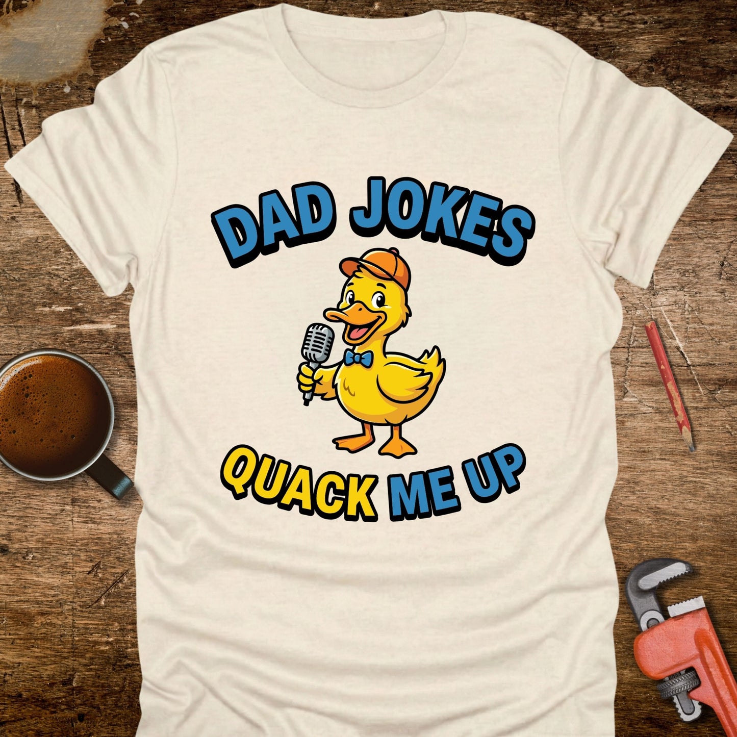Dad Jokes Quack Me Up T-Shirt