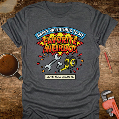 Valentine's Favorite Weirdo T-Shirt