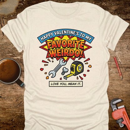 Valentine's Favorite Weirdo T-Shirt