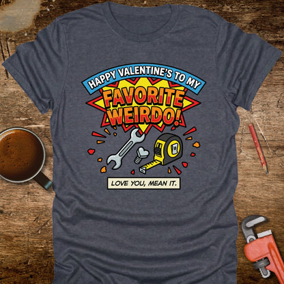 Valentine's Favorite Weirdo T-Shirt