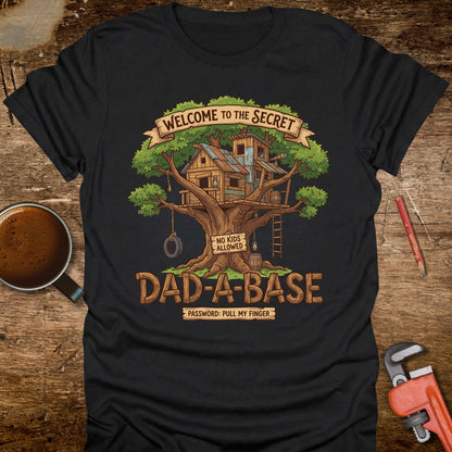 Dad-a-Base Treehouse T-Shirt