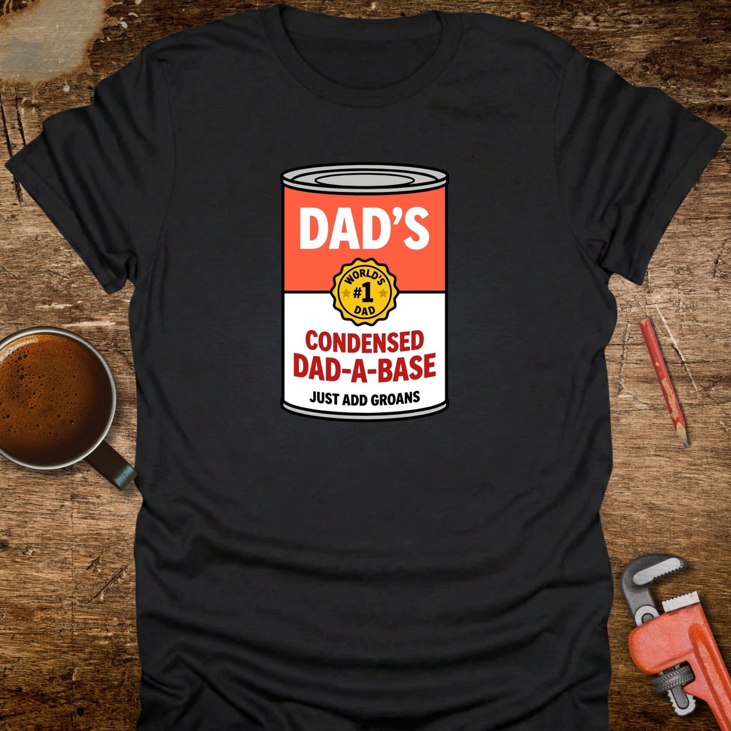 Dad's Condensed Dad-A-Base T-Shirt
