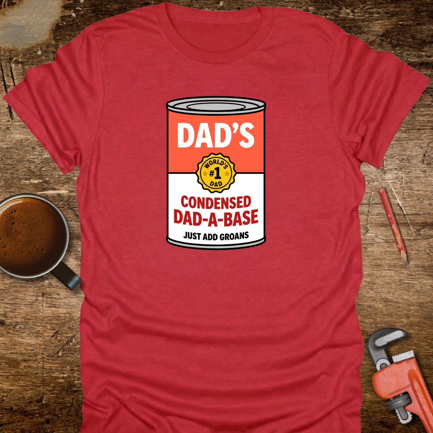 Dad's Condensed Dad-A-Base T-Shirt