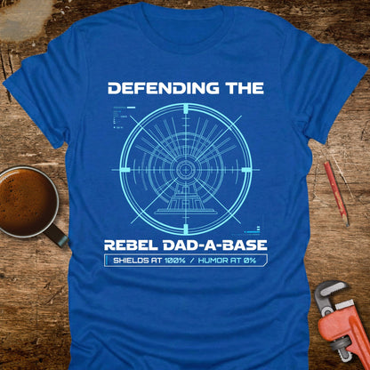 Defending the Rebel Dad-a-Base T-Shirt