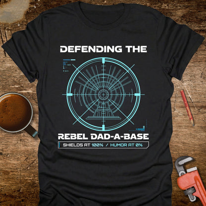 Defending the Rebel Dad-a-Base T-Shirt