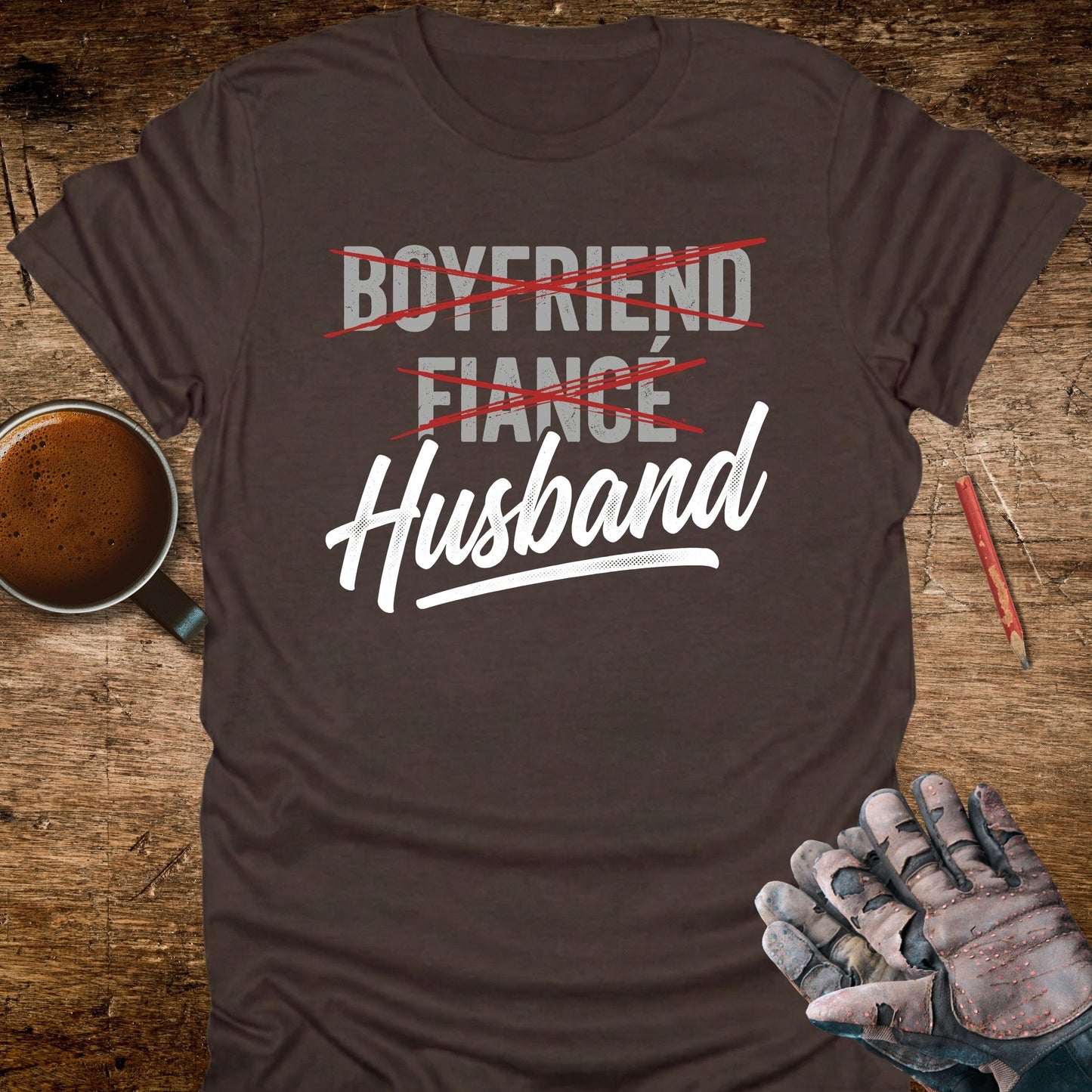 Boyfriend Fiancé Husband T-Shirt