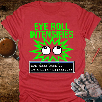 Retro Pixel Gamer Dad Joke T-Shirt