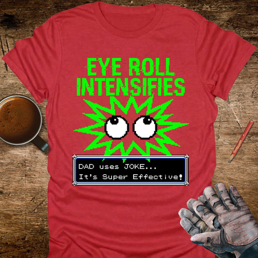 Retro Pixel Gamer Dad Joke T-Shirt