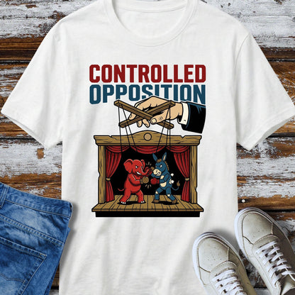 Controlled Opposition Puppet Master T-Shirt
