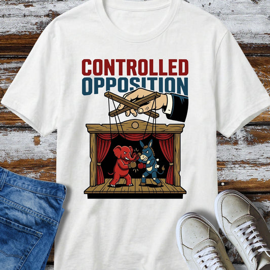 Controlled Opposition Puppet Master T-Shirt