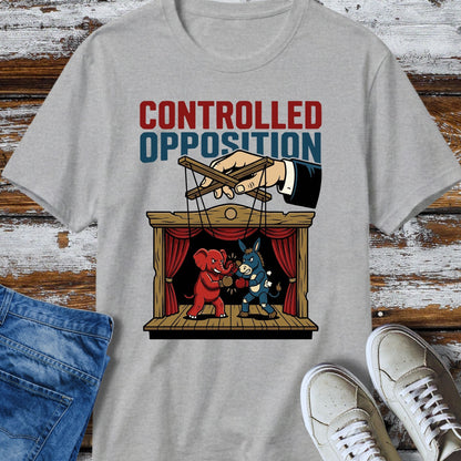 Controlled Opposition Puppet Master T-Shirt